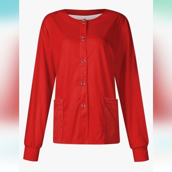 Long‎ sleeve scrub top - Picture 1 of 4